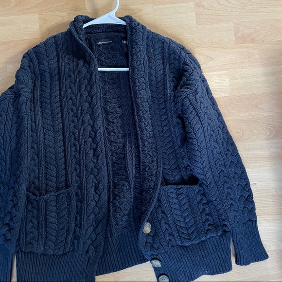 Navy Blue Cardigan - Picture 2 of 5